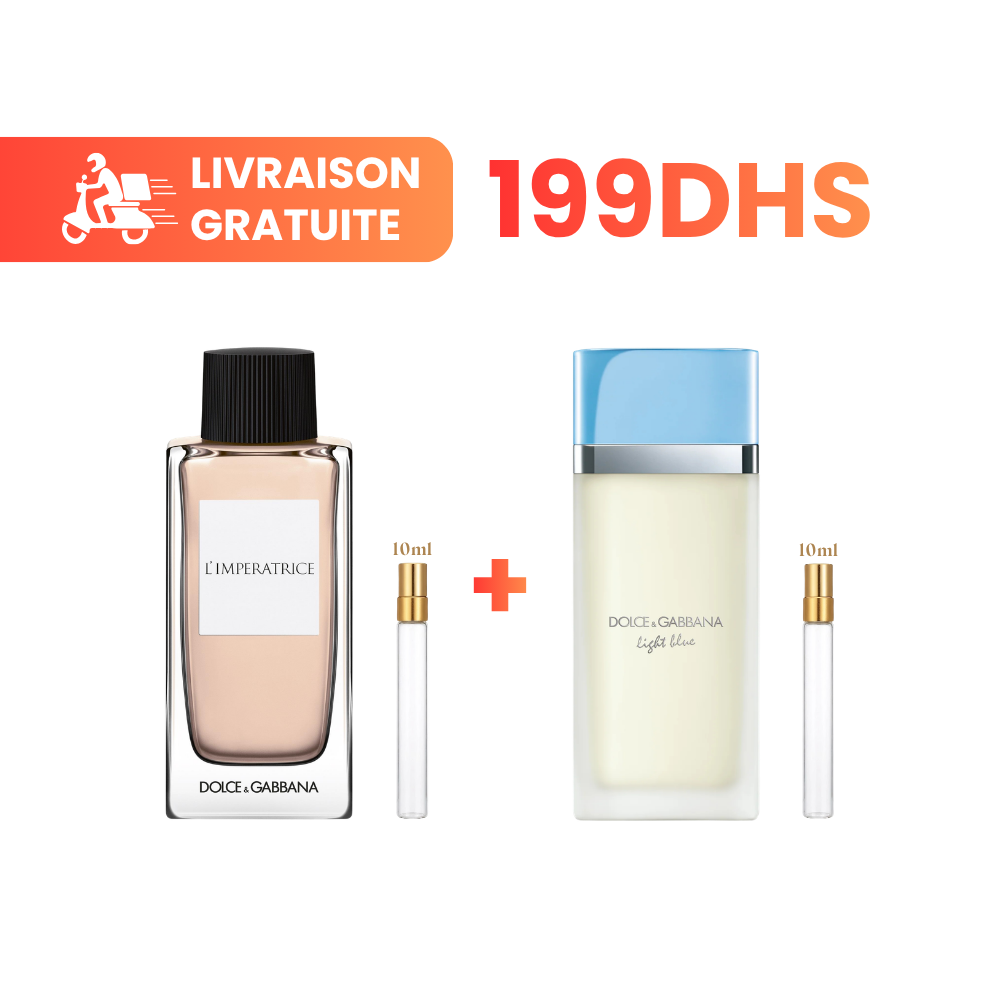 L'Impératrice + Light Blue avec Livraison Gratuite