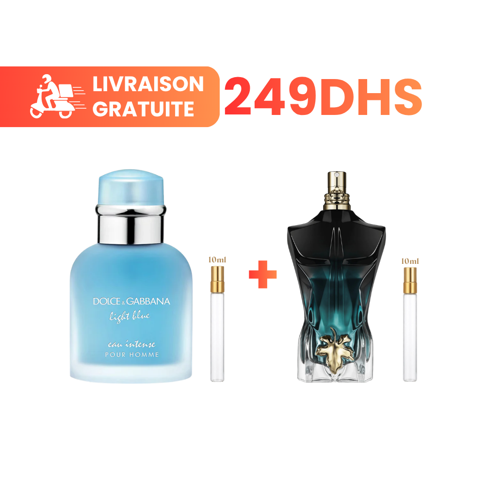 Light Blue + Le Beau Le Parfum avec Livraison Gratuite