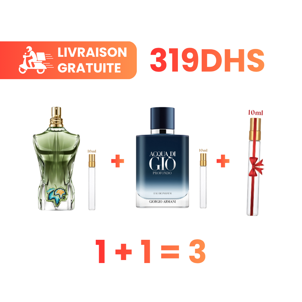 Le Beau Paradise Garden + Acqua di Giò Profondo + 10ML GRATUIT avec Livraison Gratuite