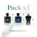 Pack Acqua di gio Parfum + Acqua di gio Profondo + Le Beau le parfum
