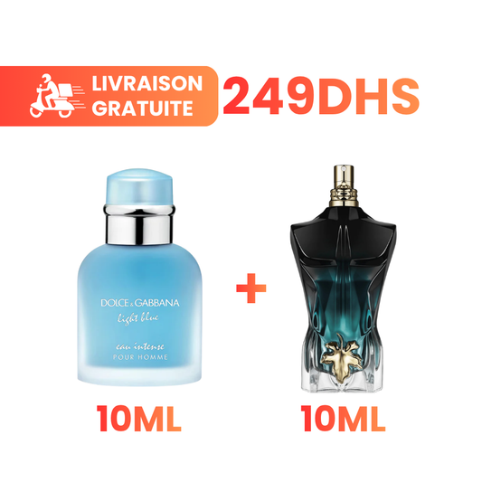 Light Blue Intense 10ML + Le Beau Le Parfum 10ML