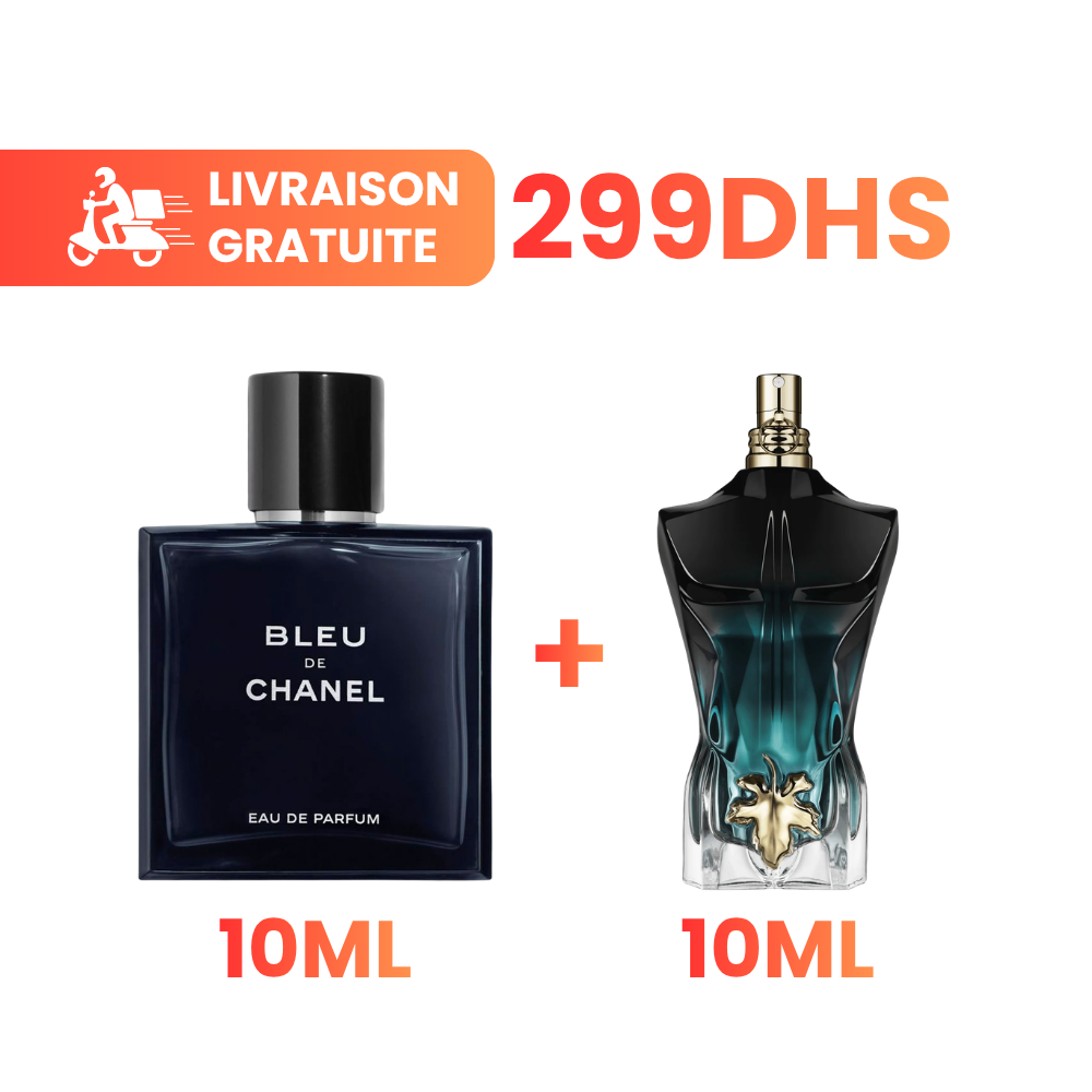 Bleu de Chanel + Le Beau Le Parfum + Livraison Gratuite