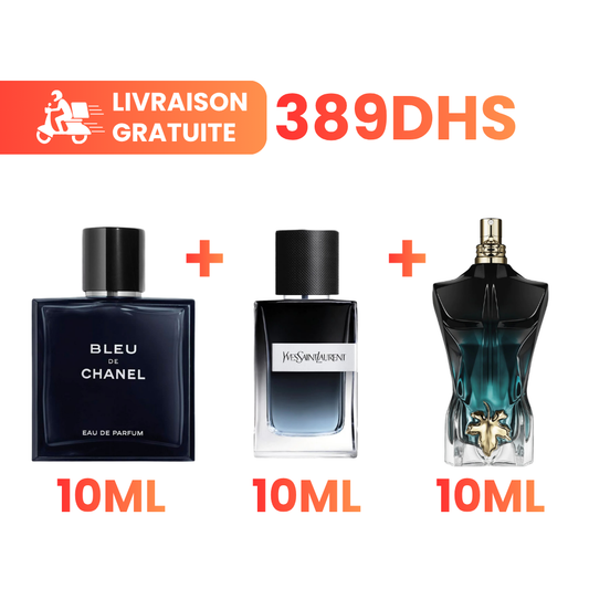 Bleu de Chanel + Y EDP + Le Beau Le Parfum + Livraison Gratuite